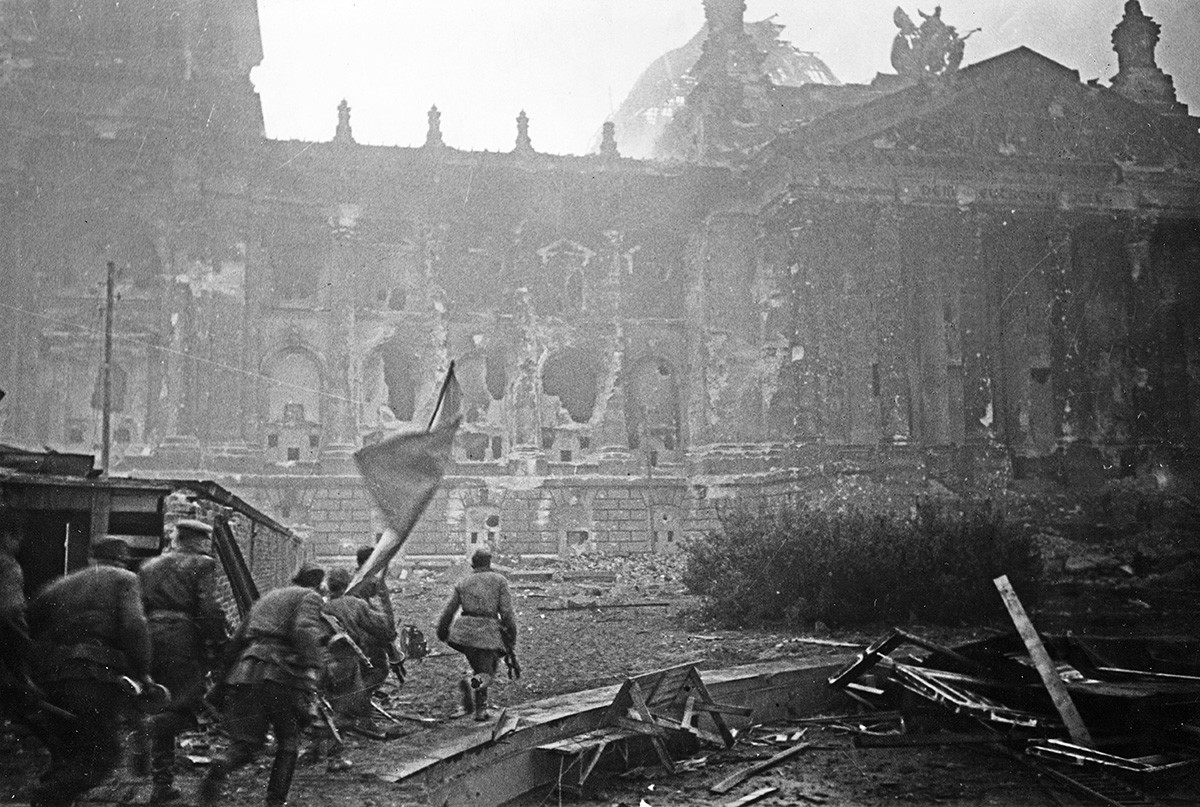 Фотографии взятия берлина 1945